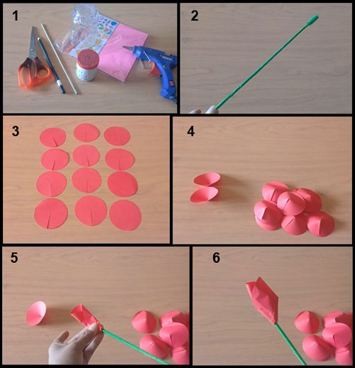 Detail Cara Membuat Bunga Untuk Anak Tk Nomer 5