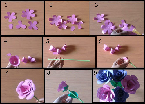 Detail Cara Membuat Bunga Yang Simple Nomer 24