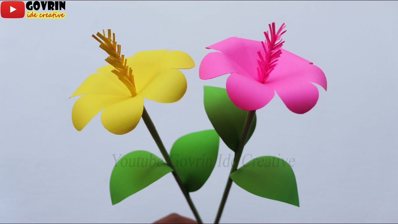 Detail Cara Membuat Bunga Yang Simple Nomer 8