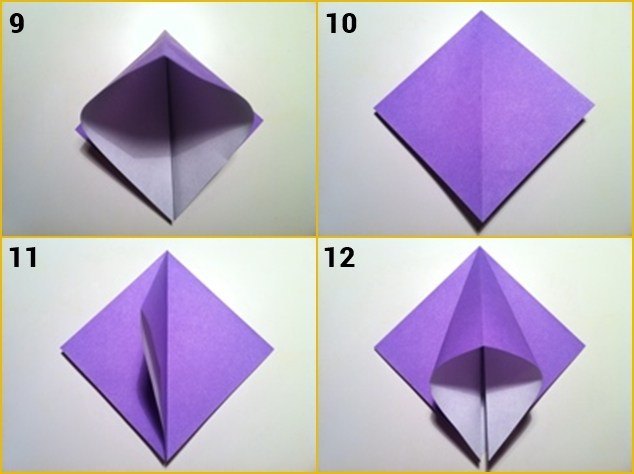 Detail Cara Membuat Bunga Yg Mudah Dari Kertas Origami Nomer 41