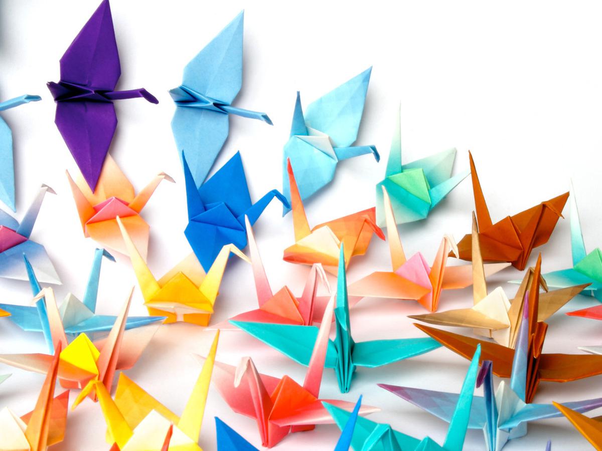Detail Cara Membuat Bunga Yg Mudah Dari Kertas Origami Nomer 45
