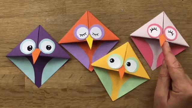 Detail Cara Membuat Burung Hantu Dari Kertas Origami Nomer 33