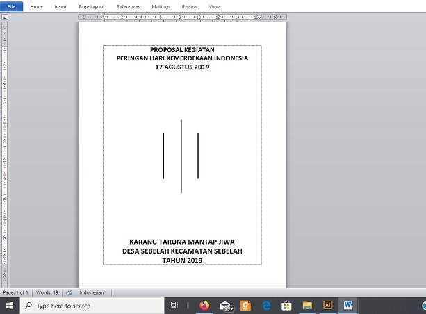 Detail Cara Membuat Cover Buku Dengan Word Nomer 27