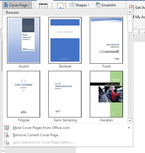 Cara Membuat Cover Buku Di Word - KibrisPDR