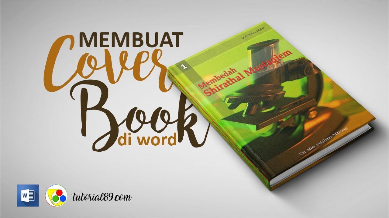 Detail Cara Membuat Cover Buku Di Word Nomer 28