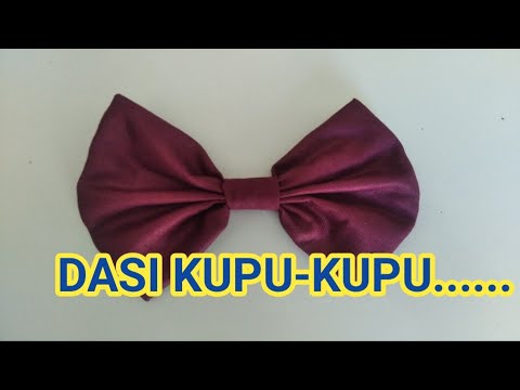 Detail Cara Membuat Dasi Kupu Kupu Dari Kain Nomer 3