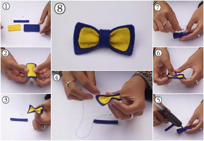 Detail Cara Membuat Dasi Kupu Kupu Dari Pita Nomer 27