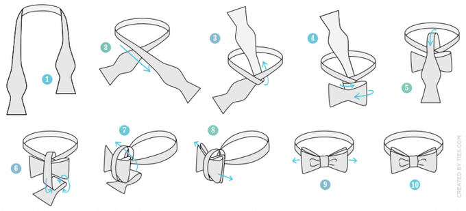 Detail Cara Membuat Dasi Kupu Kupu Dari Pita Nomer 5
