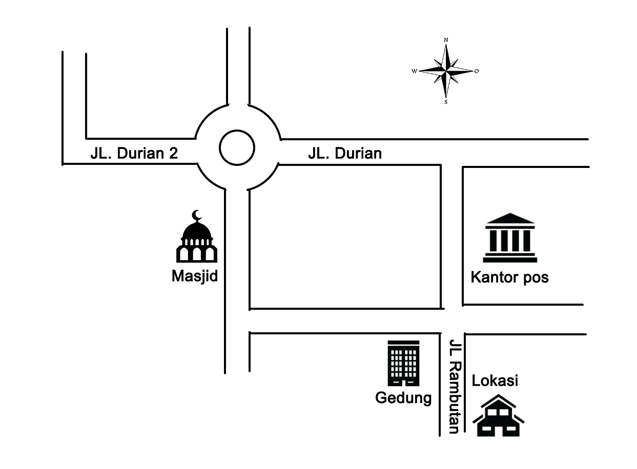 Detail Cara Membuat Denah Lokasi Rumah Nomer 48