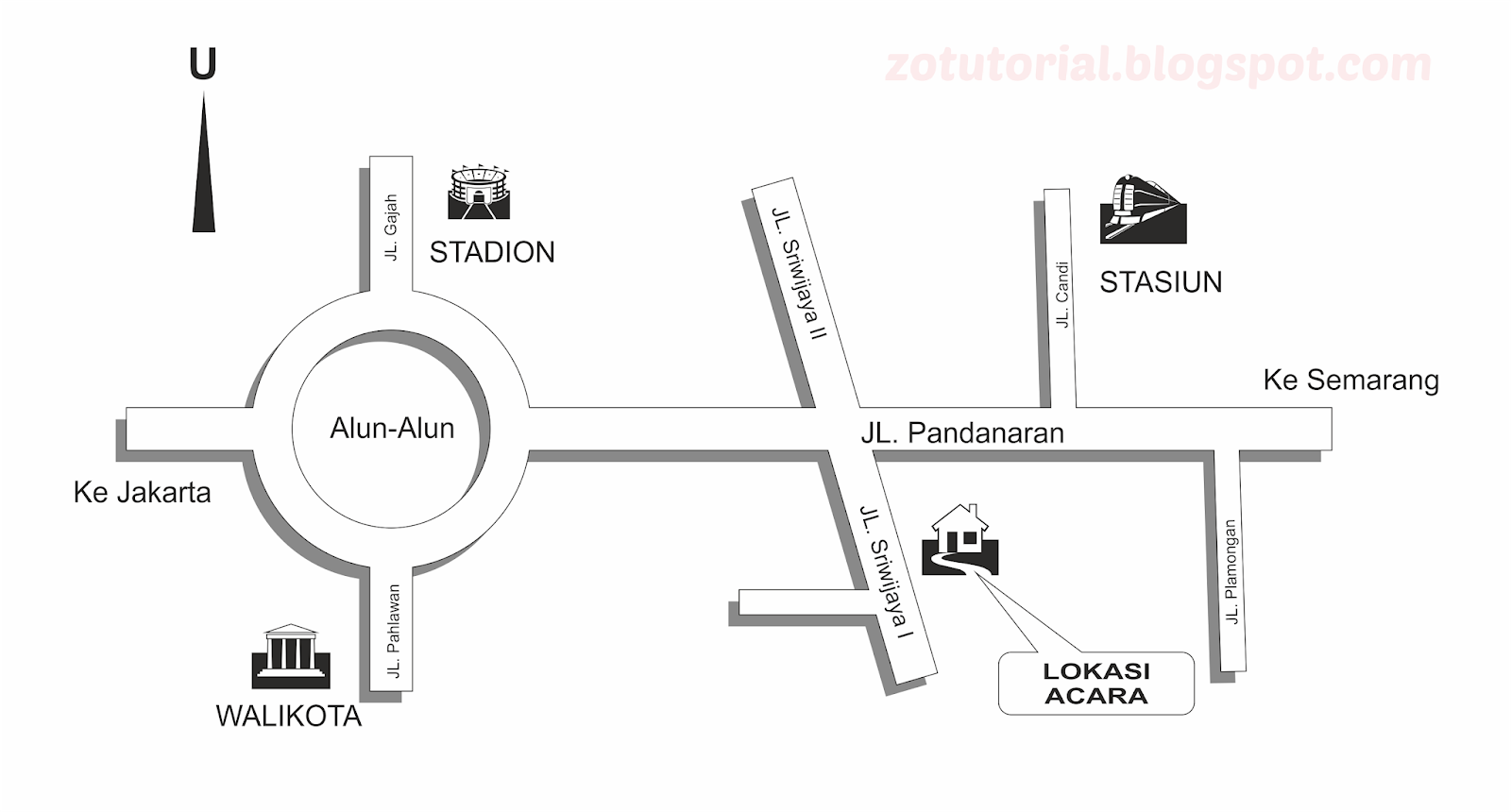 Detail Cara Membuat Denah Lokasi Undangan Nomer 13