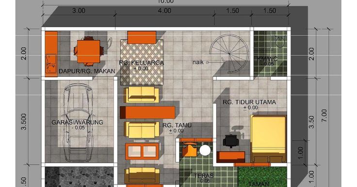 Detail Cara Membuat Denah Rumah 2 Lantai Nomer 19