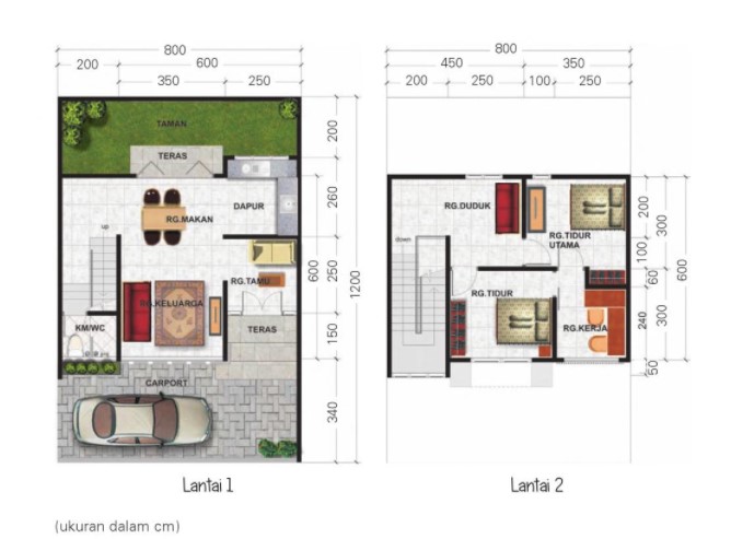 Detail Cara Membuat Denah Rumah 2 Lantai Nomer 29