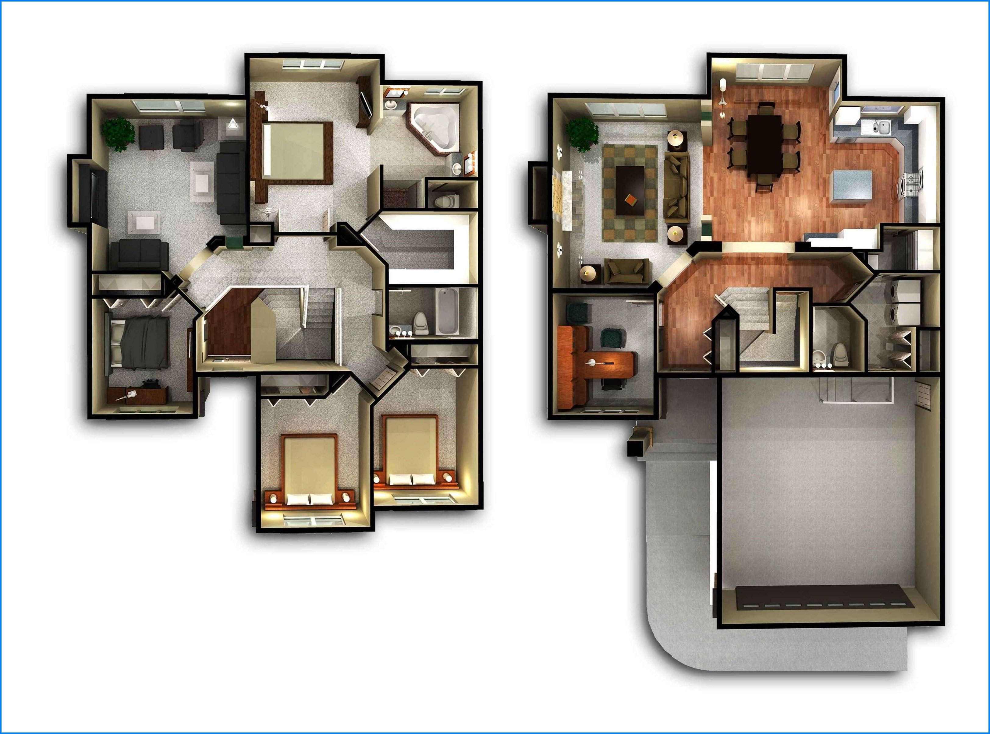 Detail Cara Membuat Denah Rumah 2 Lantai Nomer 6