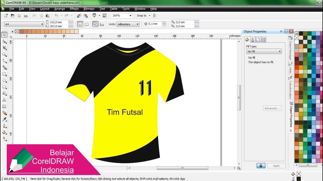 Detail Cara Membuat Desain Baju Dengan Corel Draw Nomer 2