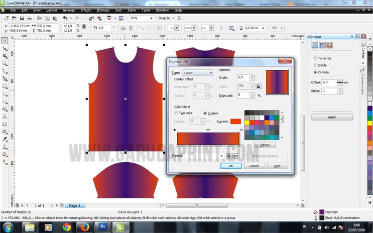 Detail Cara Membuat Desain Baju Dengan Corel Draw Nomer 42