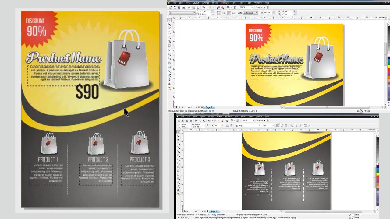 Detail Cara Membuat Desain Corel Draw X7 Nomer 20