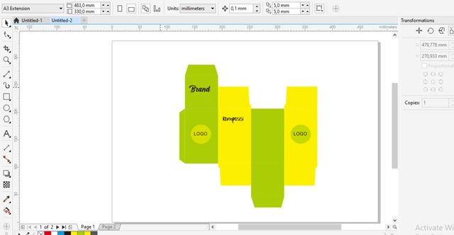 Detail Cara Membuat Desain Kemasan Produk Dengan Coreldraw Nomer 30