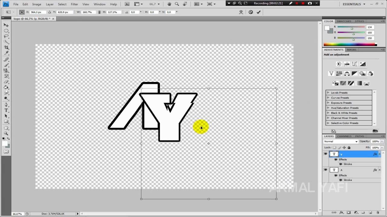 Detail Cara Membuat Desain Logo Di Photoshop Cs6 Nomer 4