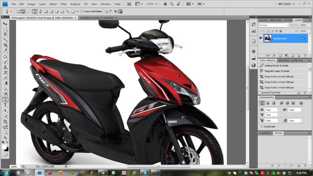Detail Cara Membuat Desain Striping Motor Nomer 9