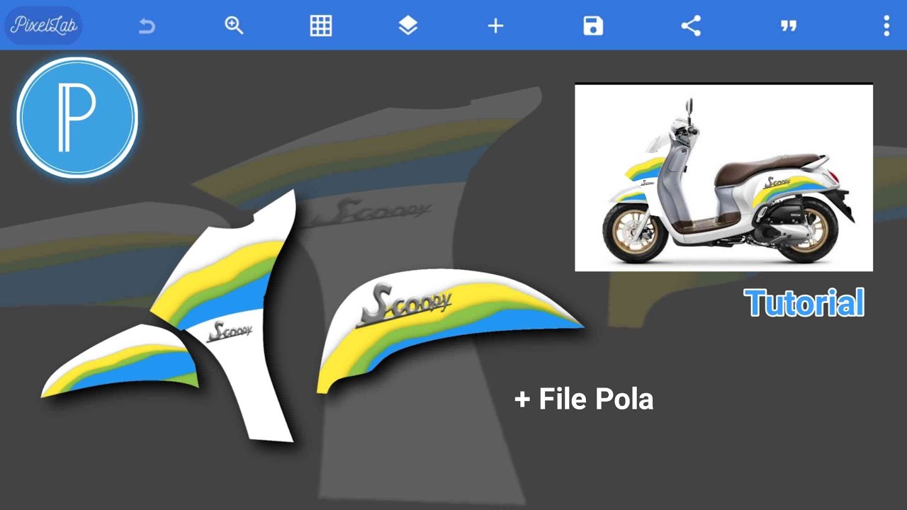 Detail Cara Membuat Desain Striping Motor Nomer 14