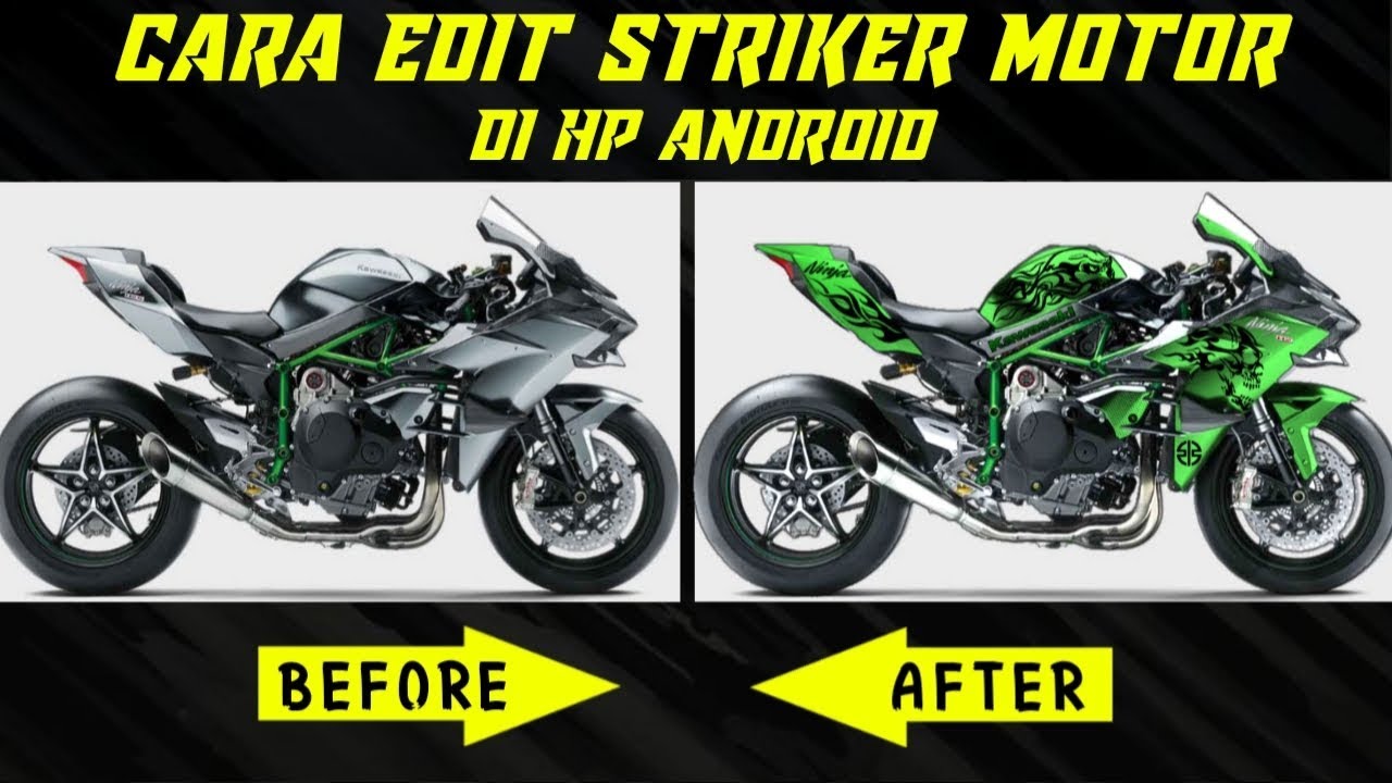 Detail Cara Membuat Desain Striping Motor Nomer 16