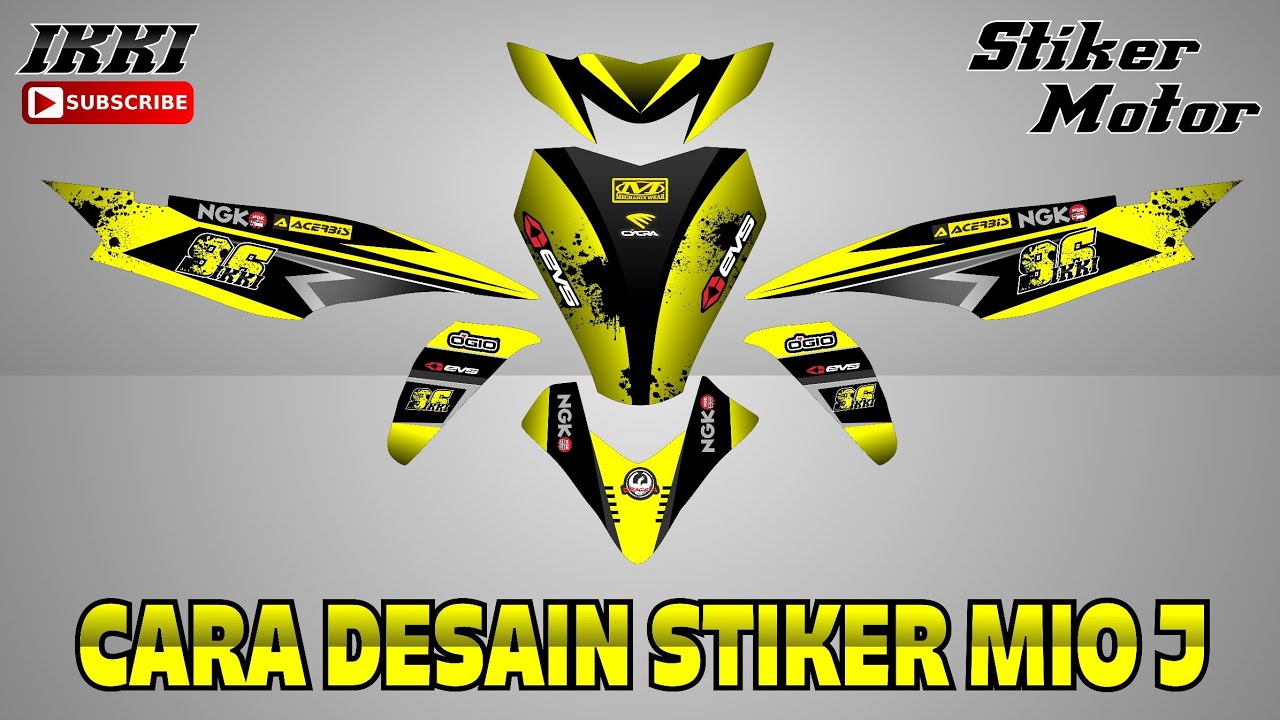 Detail Cara Membuat Desain Striping Motor Nomer 17