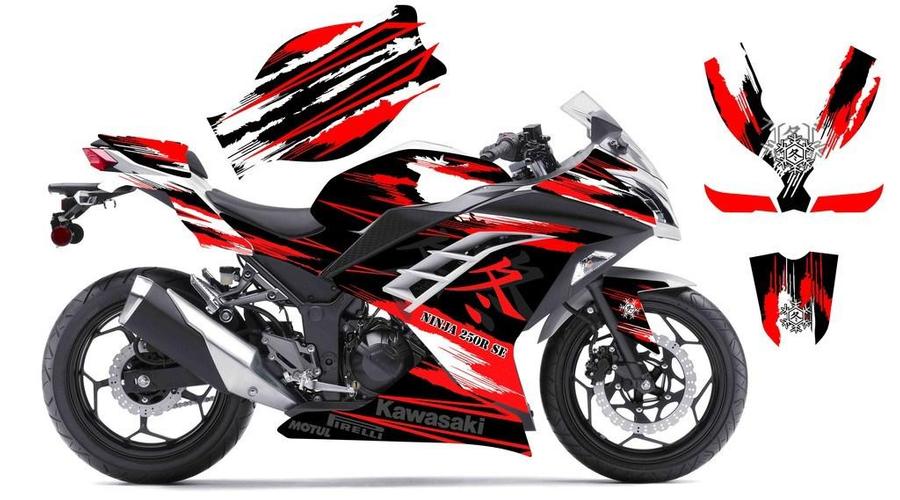 Detail Cara Membuat Desain Striping Motor Nomer 18