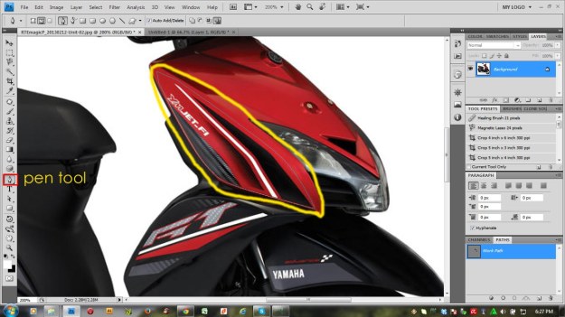 Detail Cara Membuat Desain Striping Motor Nomer 23
