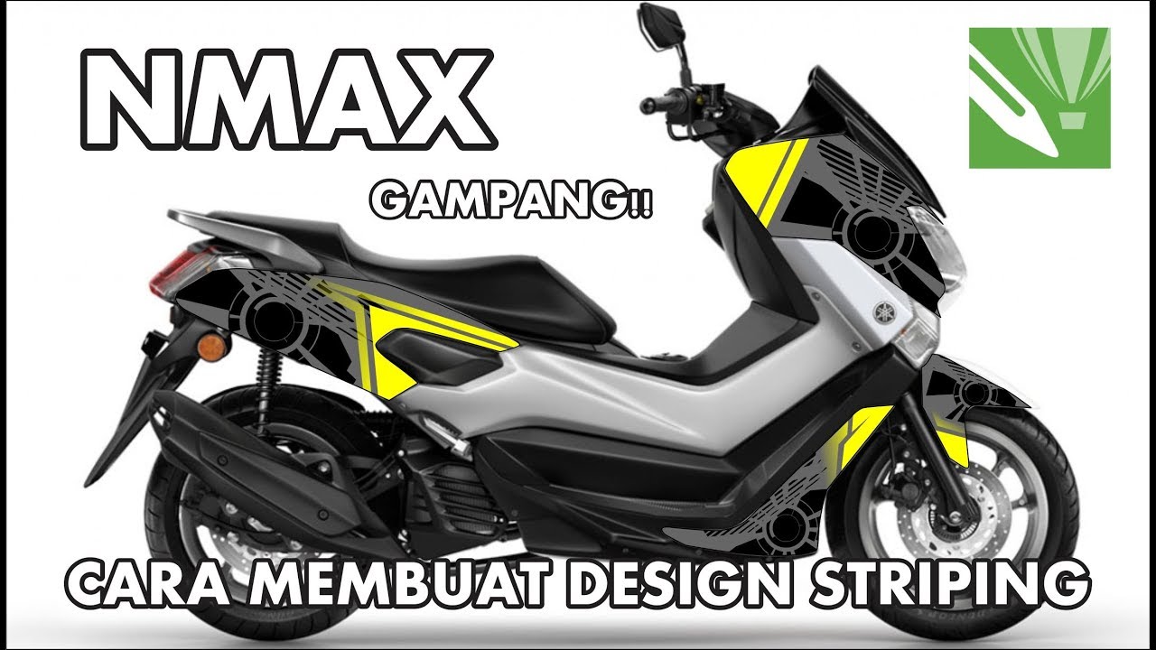 Detail Cara Membuat Desain Striping Motor Nomer 24