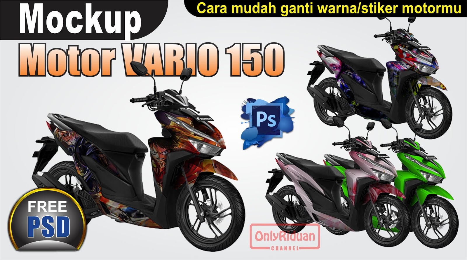 Detail Cara Membuat Desain Striping Motor Nomer 26