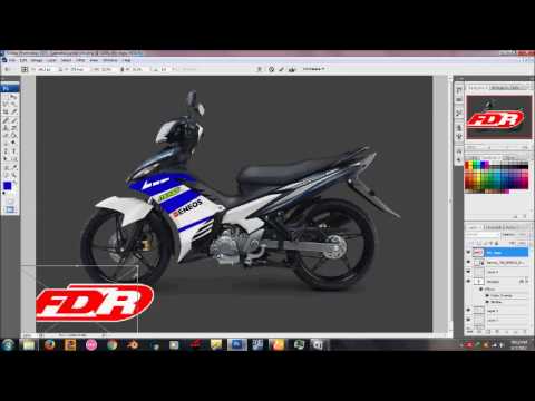 Detail Cara Membuat Desain Striping Motor Nomer 8