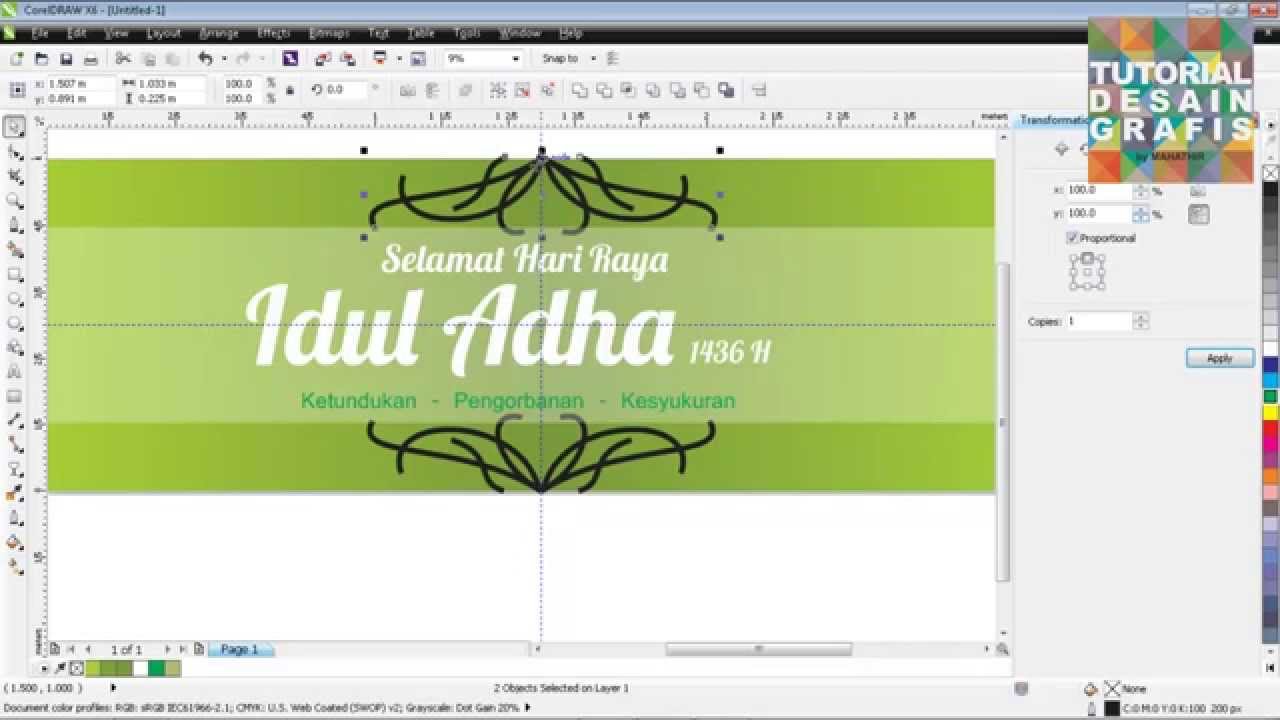 Detail Cara Membuat Desain Web Dengan Coreldraw Nomer 21