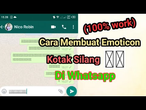 Detail Cara Membuat Emoticon Kotak Di Wa Nomer 3