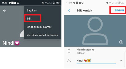 Detail Cara Membuat Emoticon Love Di Kontak Wa Nomer 16