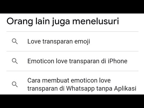 Detail Cara Membuat Emoticon Love Transparan Di Whatsapp Nomer 18