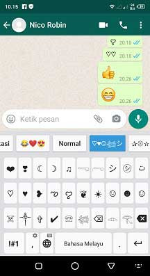 Detail Cara Membuat Emoticon Love Transparan Di Whatsapp Nomer 6