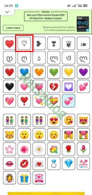 Detail Cara Membuat Emoticon Love Transparan Di Whatsapp Nomer 7