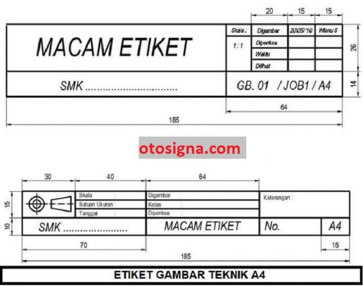 Detail Cara Membuat Etiket Gambar Yang Benar Nomer 25