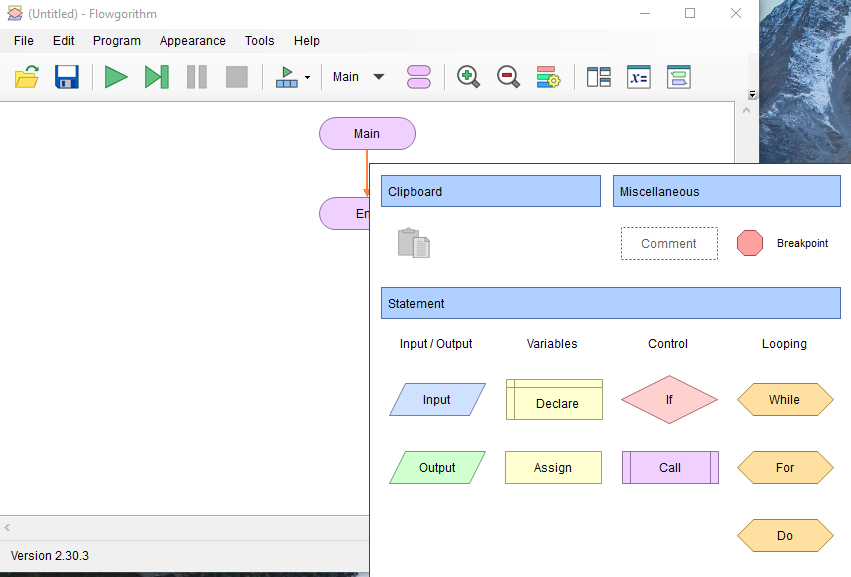 Detail Cara Membuat Flowchart Di Flowgorithm Nomer 13