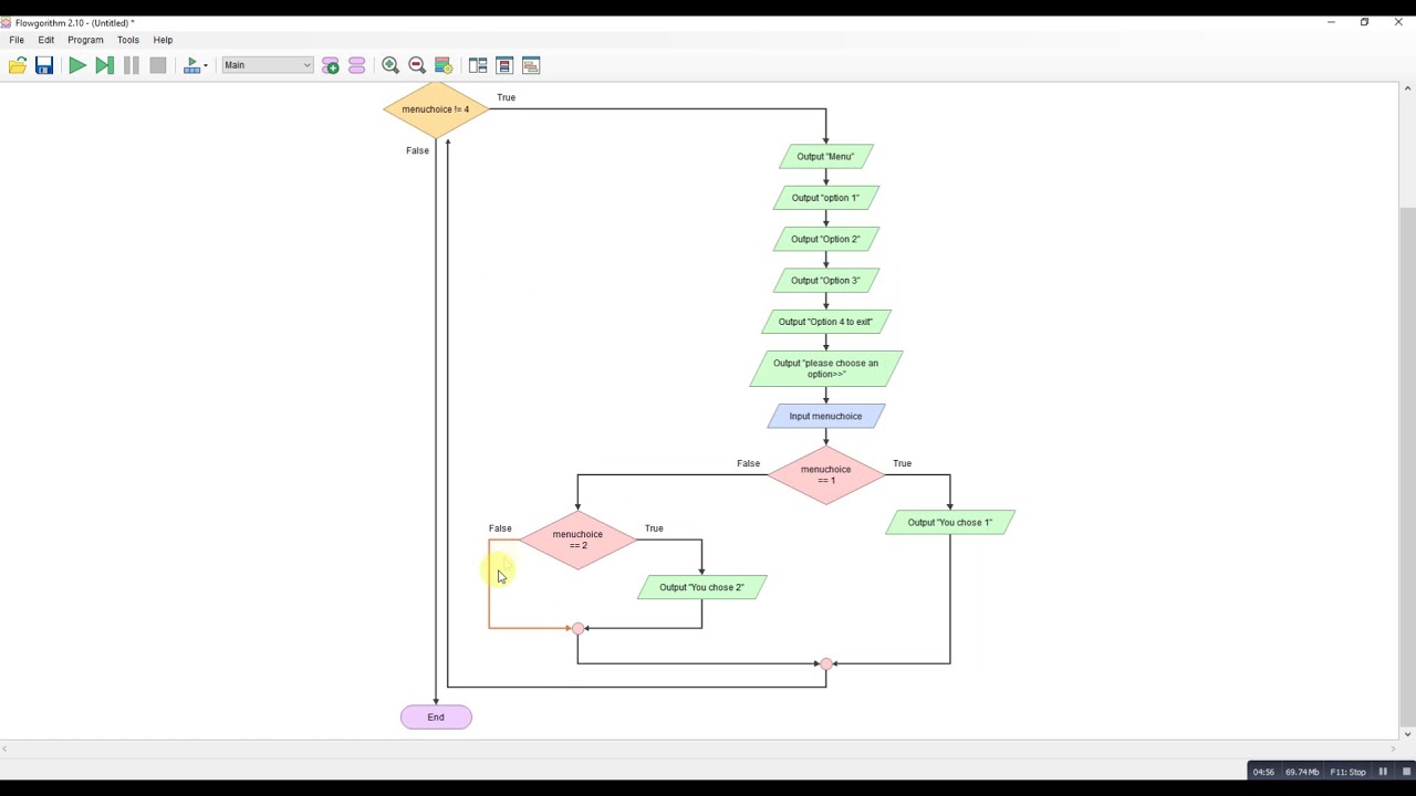 Detail Cara Membuat Flowchart Di Flowgorithm Nomer 14