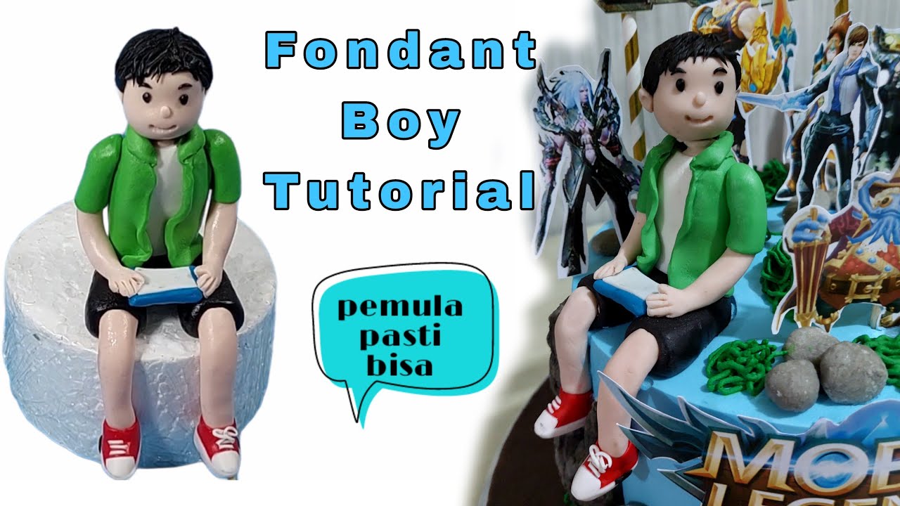 Detail Cara Membuat Fondant Karakter Nomer 8