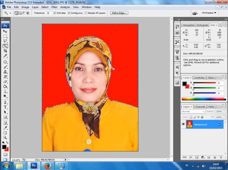 Detail Cara Membuat Foto Background Merah Nomer 37