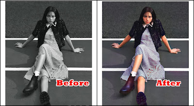 Detail Cara Membuat Foto Hitam Putih Menjadi Berwarna Di Photoshop Nomer 37