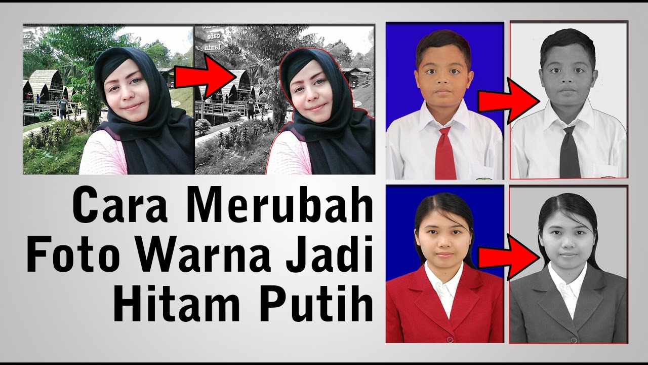 Detail Cara Membuat Foto Jadi Hitam Putih Dengan Photoshop Nomer 18