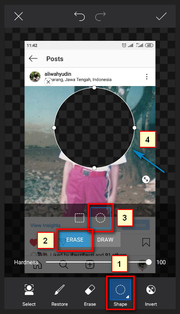 Detail Cara Membuat Foto Menjadi Bulat Online Nomer 34