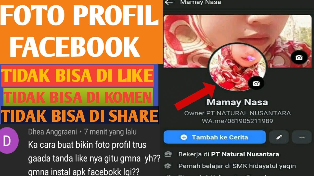 Detail Cara Membuat Foto Profil Fb Tidak Bisa Di Like Nomer 9