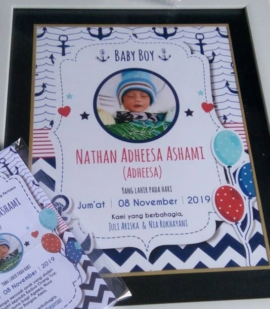 Detail Cara Membuat Frame Biodata Bayi Nomer 12