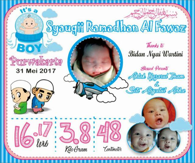 Detail Cara Membuat Frame Biodata Bayi Nomer 9