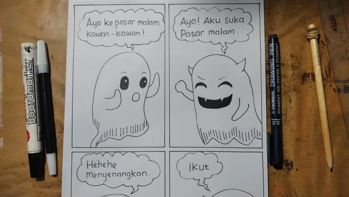 Detail Cara Membuat Gambar Bercerita Nomer 49