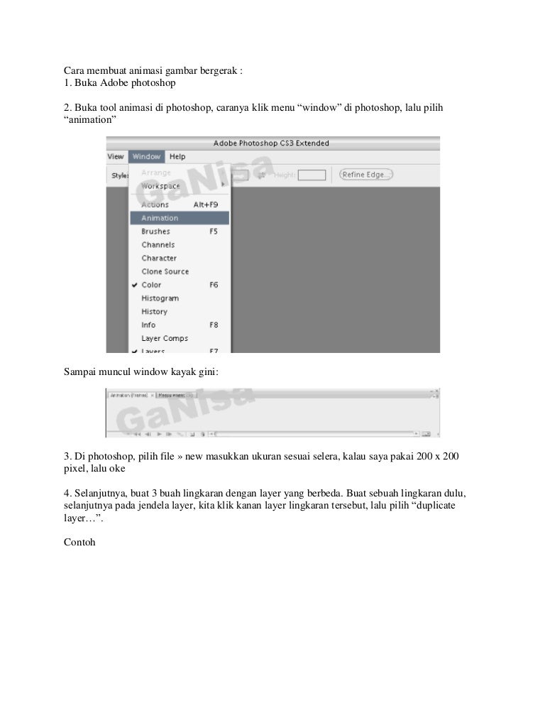 Detail Cara Membuat Gambar Bergerak Di Photoshop Nomer 33